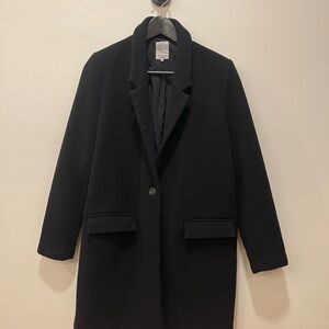 Zara black coat